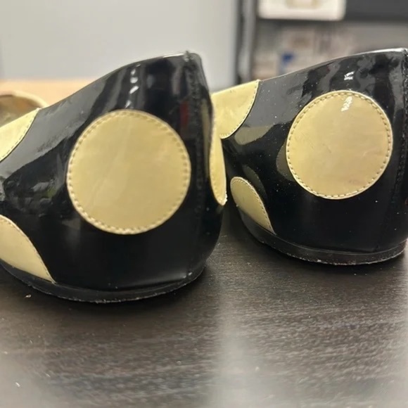 VTG Valentino Garavani Patent Leather Polka Dot Flats IT 37 US 7 - Picture 7 of 11